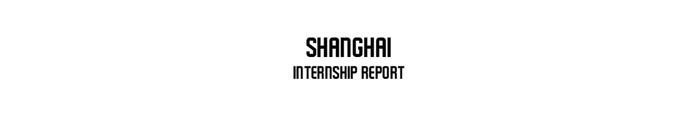 internship report Stage internship report rapport rapport de stage shanghai editorial design graphic