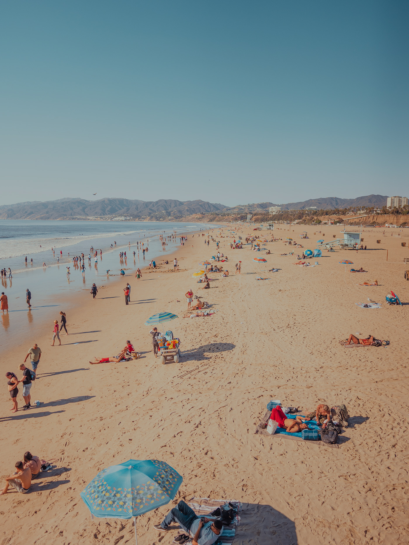 beach California colors Los Angeles sea summer surfing