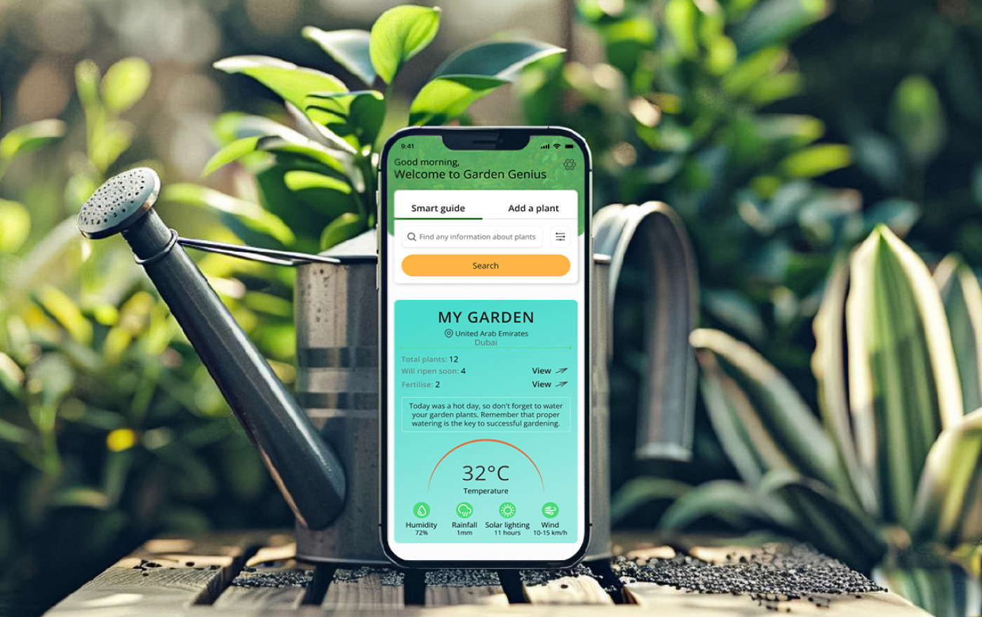 gardening UI/UX Nature innovation Mobile app Web Design  Figma user interface app design concept