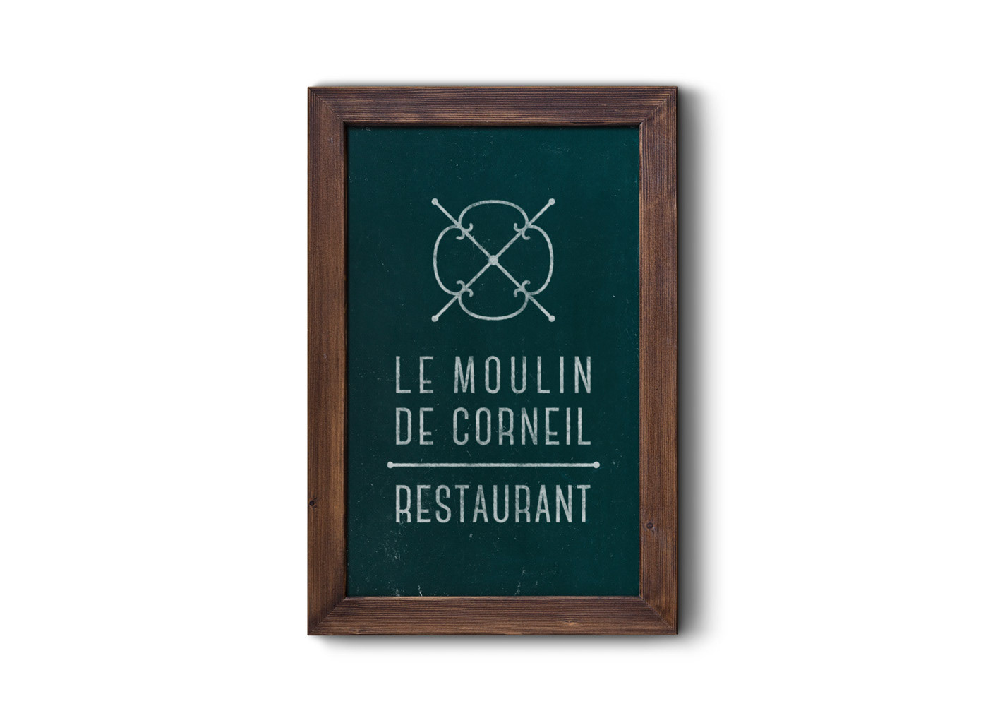branding  art direction  restaurant French Food  Nature mill graphic design  Logotype identity