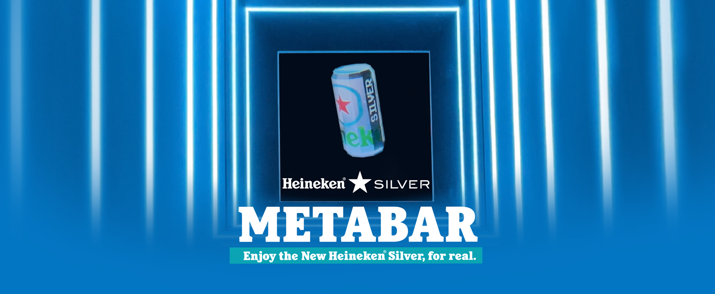 Digital Art  metaverse avatar decentraland Interaction design  phygital product Advertising  beer Global Campaign