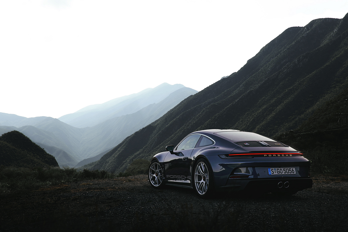 Porsche car retouch visualization Adobe Photoshop Advertising  Automotive Photography Porsche 911 automobile Digital Art 