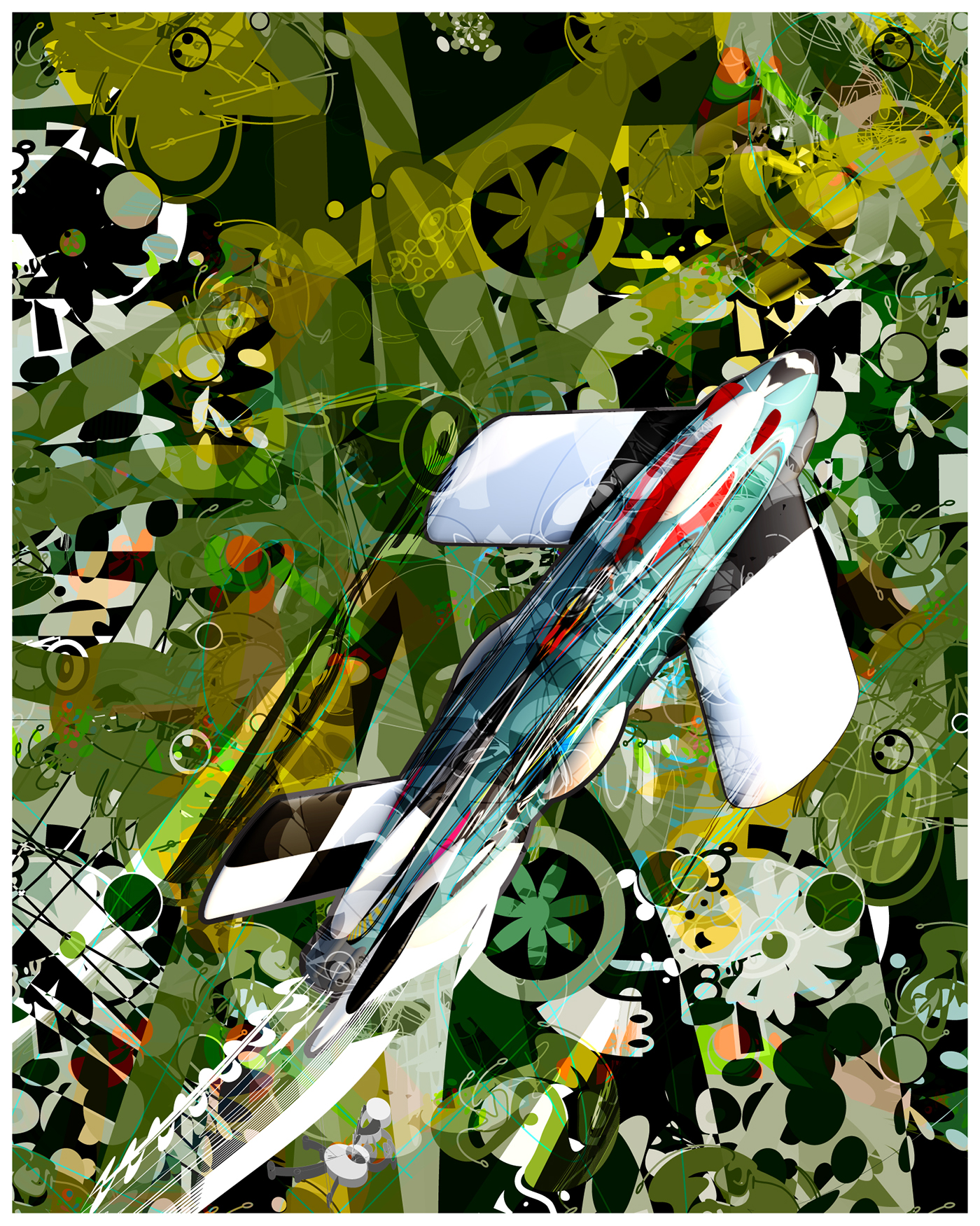 graphic art art speeders air Fly wings Travel machines Graphic Artist