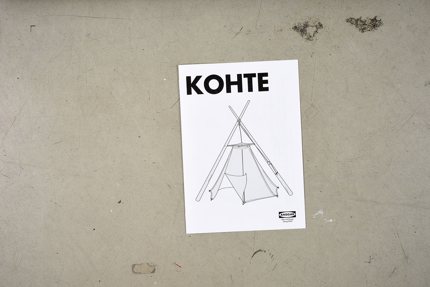 ikea manual kohte boyscout scout ikea-hack Grafic tent Outdoor how to