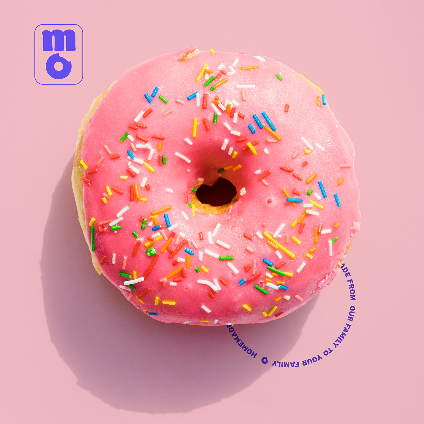 brand branding  design donut Donuts IV logo Packaging