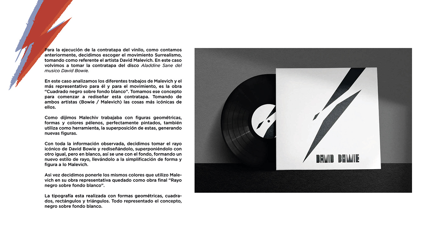 CD cover music artwork digital illustration Graphic Designer david bowie dadaismo suprematismo malevich hanna hoch