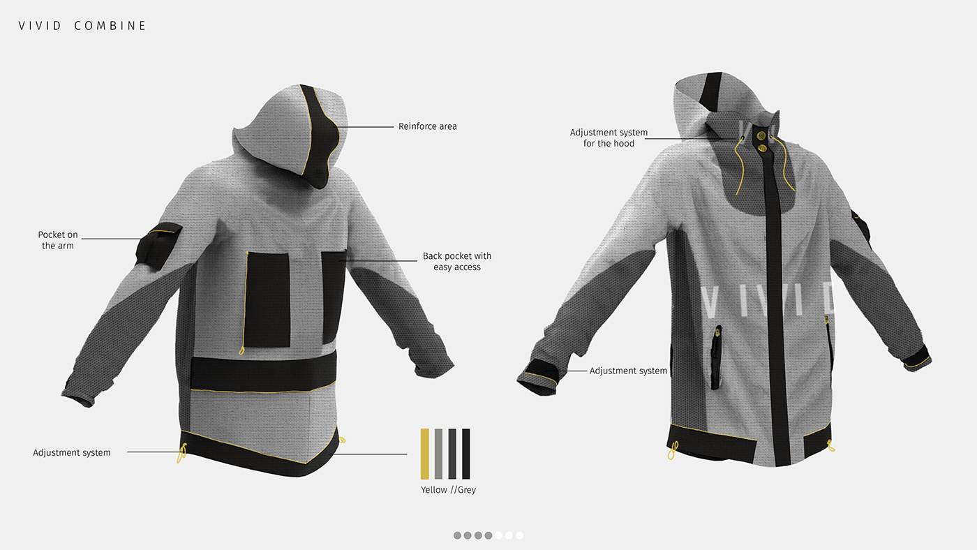 Fashion  3D design fashion design concept design digital marvelous designer headski Ski