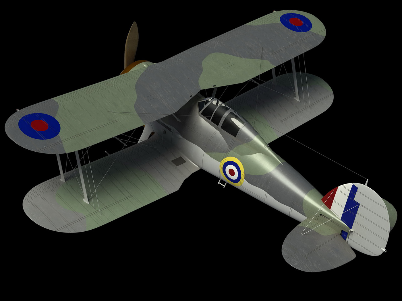 Aircraft Fighter Gladiator gloster