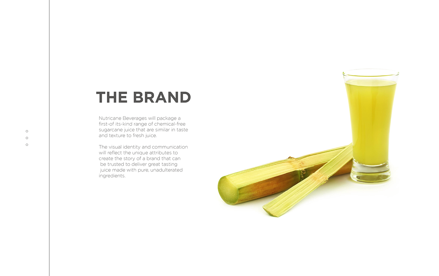 Sugarcane Packaging nutricane juice modern vector flat colorful childhood branding 