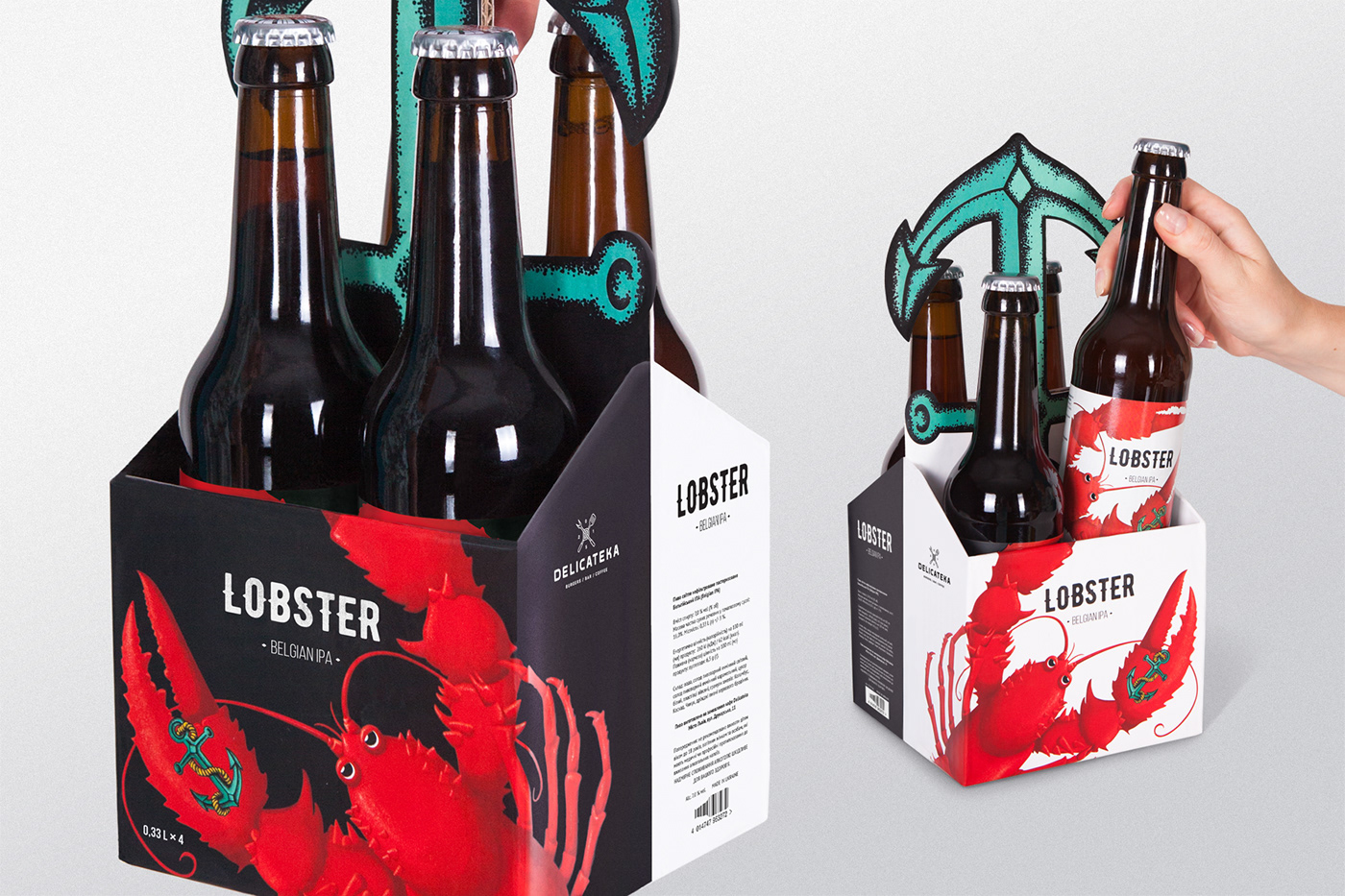 Label Packaging beer graphic design  restaurant craft beer beverage Pack box drink