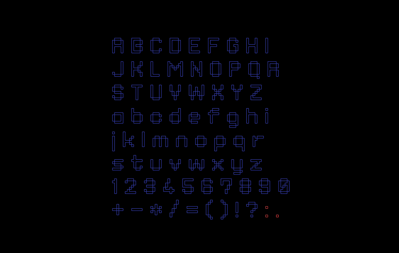 kinetic typography ecard