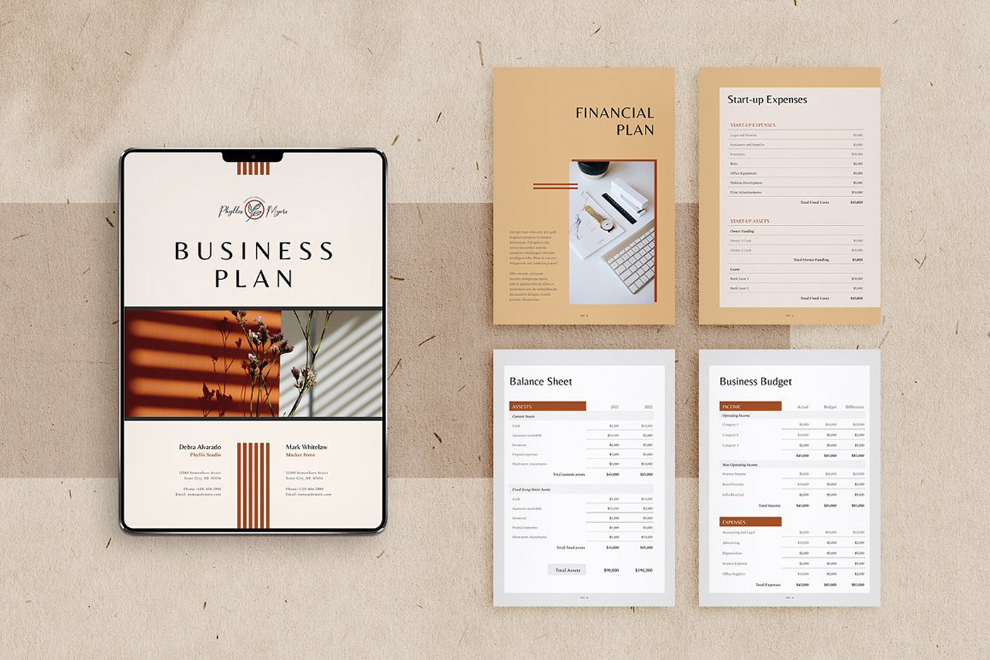 brand proposal brochure Business plan Business Proposal Ecommerce marketing   Online Business portfolio presentation project plan