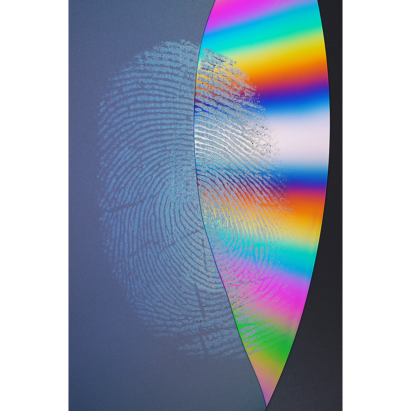 abstract art cd Photography  sonyA7RIV colour imprint interference iridescent rainbow