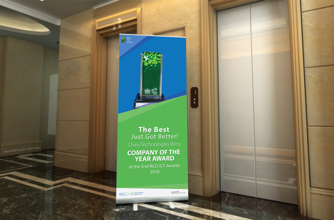 Pull Up Banners Poster Design standee design banner design