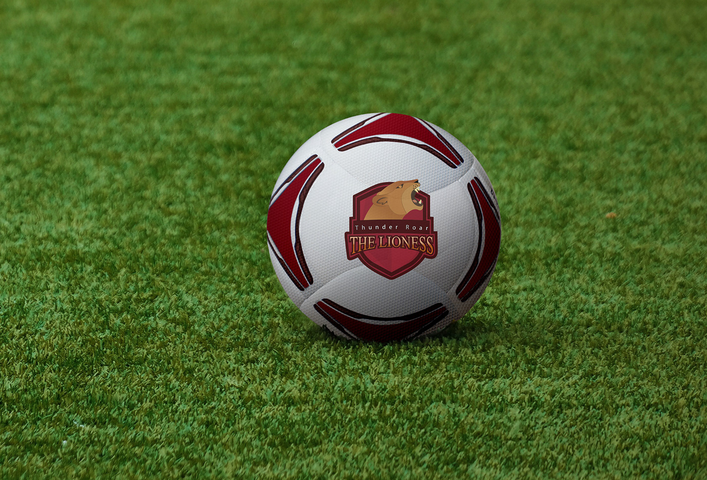 Sports logo logo Logo Design brand identity soccer club women soccer girls soccer Girls Soccer Club lion lioness