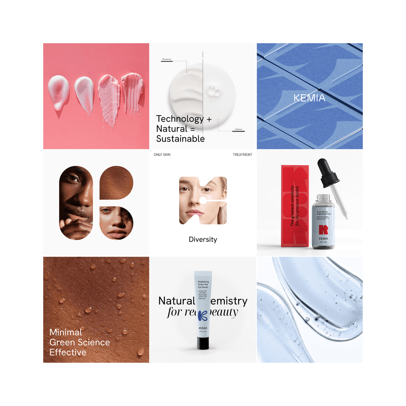 brand identity branding Logo Cosmetic cosmetic packaging cosmetics Logo Design natural packaging design science skincare