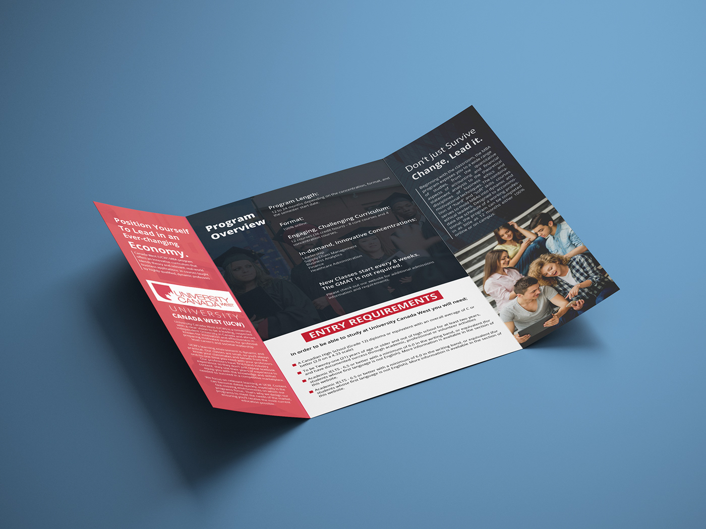 Free Single Gatefold Brochure Download on Behance With Ai Brochure Templates Free Download