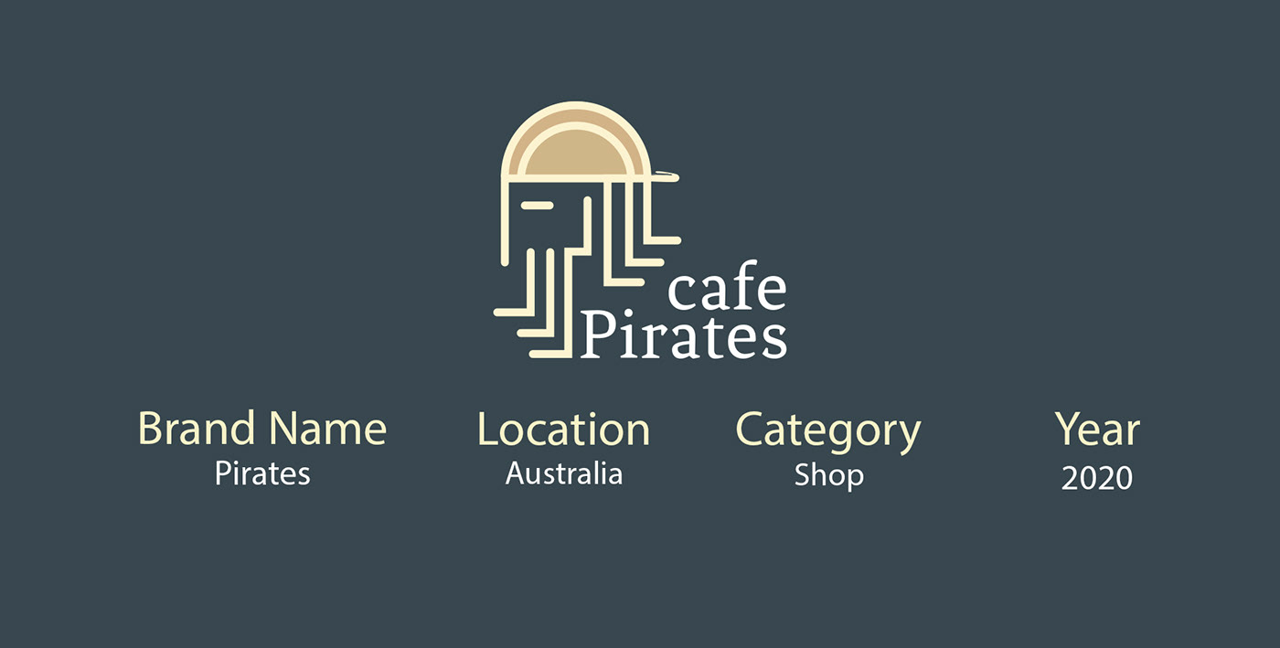 advertise brand branding  cafe creative design logo