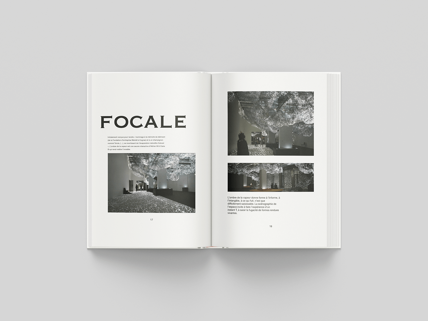 livret exposition Mockup livre flyer brochure print magazine book gaité lyrique