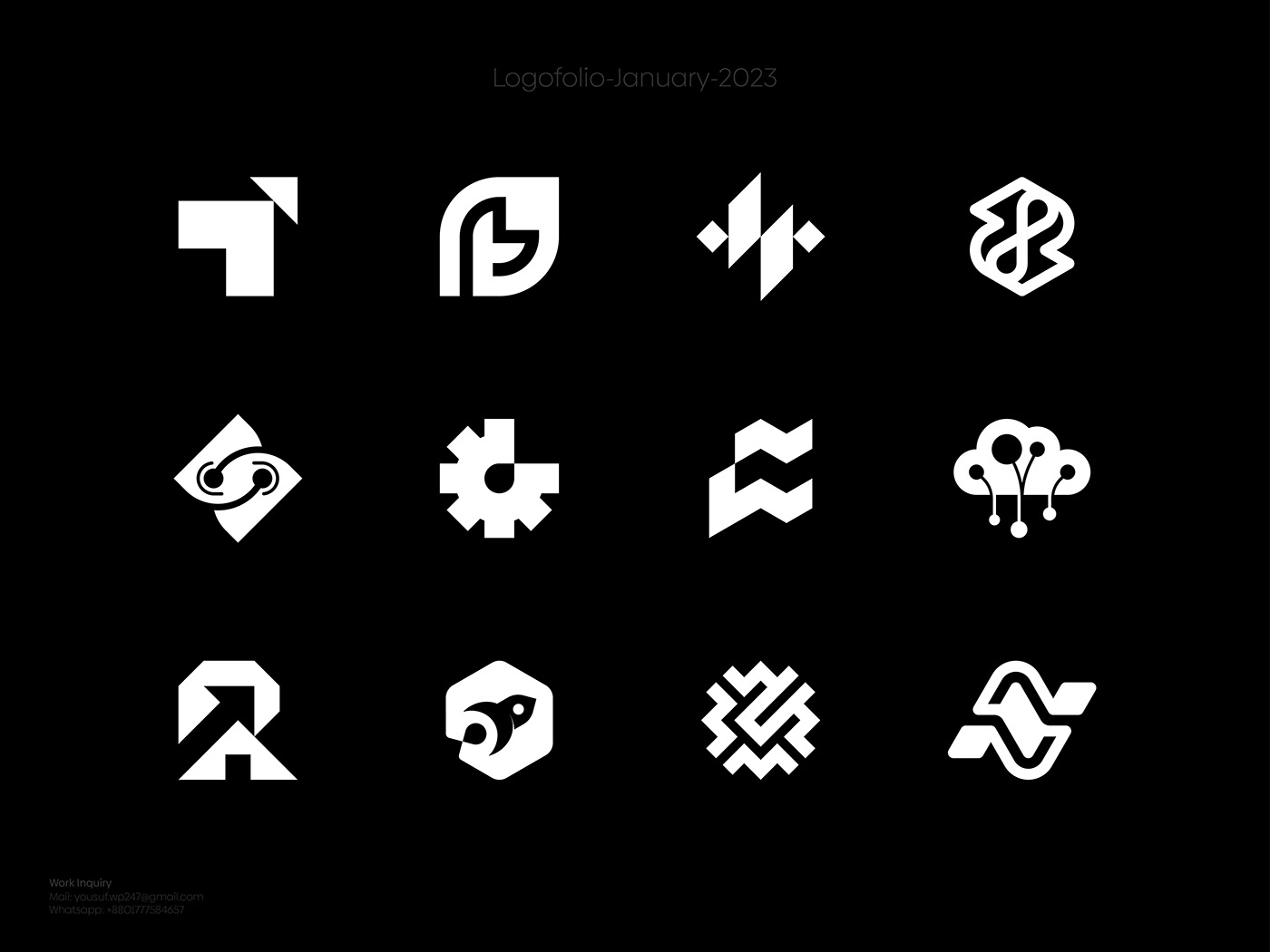 brand identity Brand Mark branding  Icon letter logo logo collection Logo Design Modern Logo monogram symbol