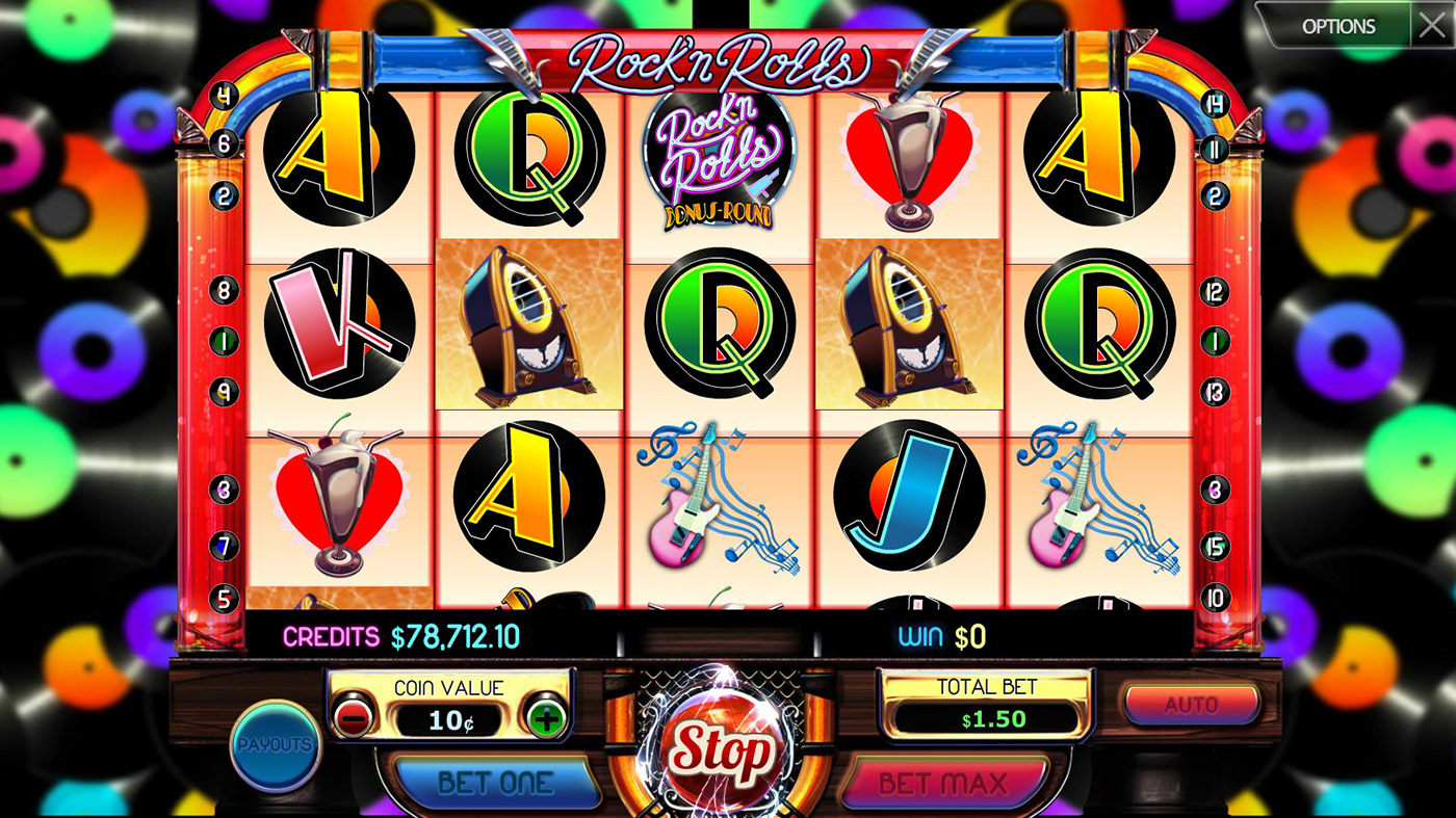 illustrations Slot Machine designs slot machines
