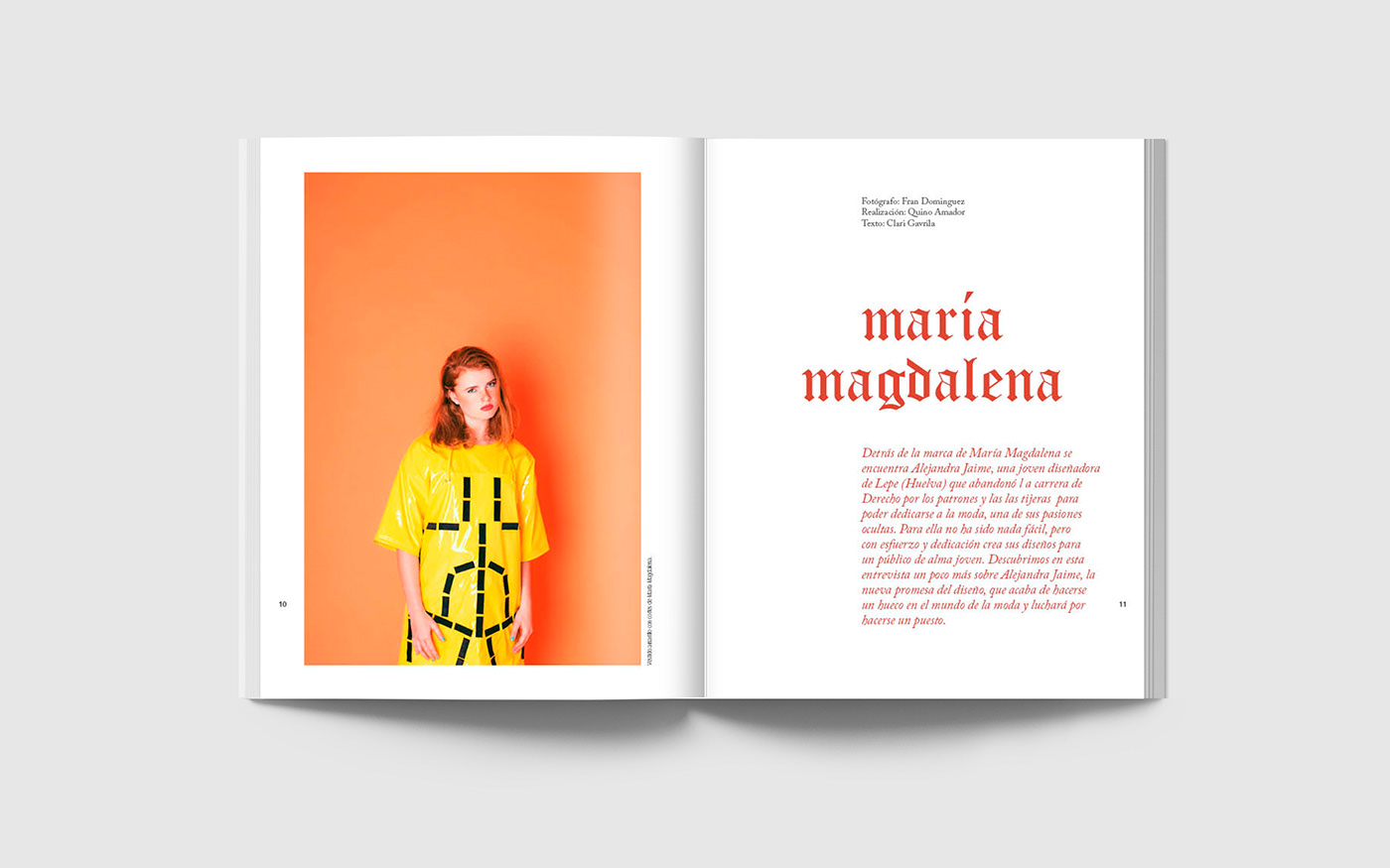 revista magazine issue moda spanish murcia mag new talent Fashion  TAlent