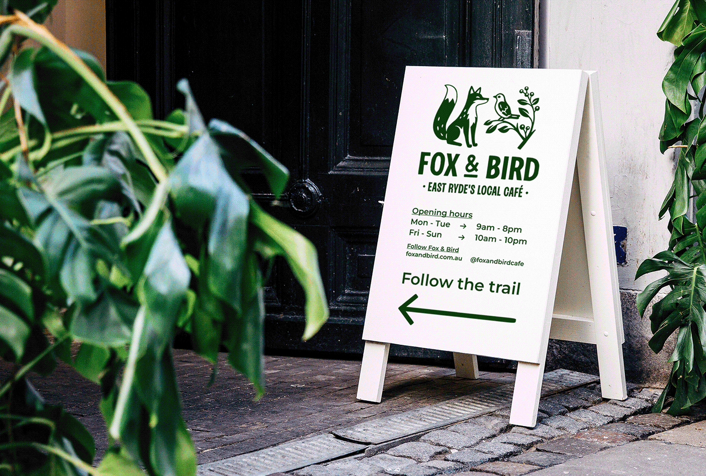design identity Brand Design visual identity ILLUSTRATION  FOX bird Coffee breakfast restaurant