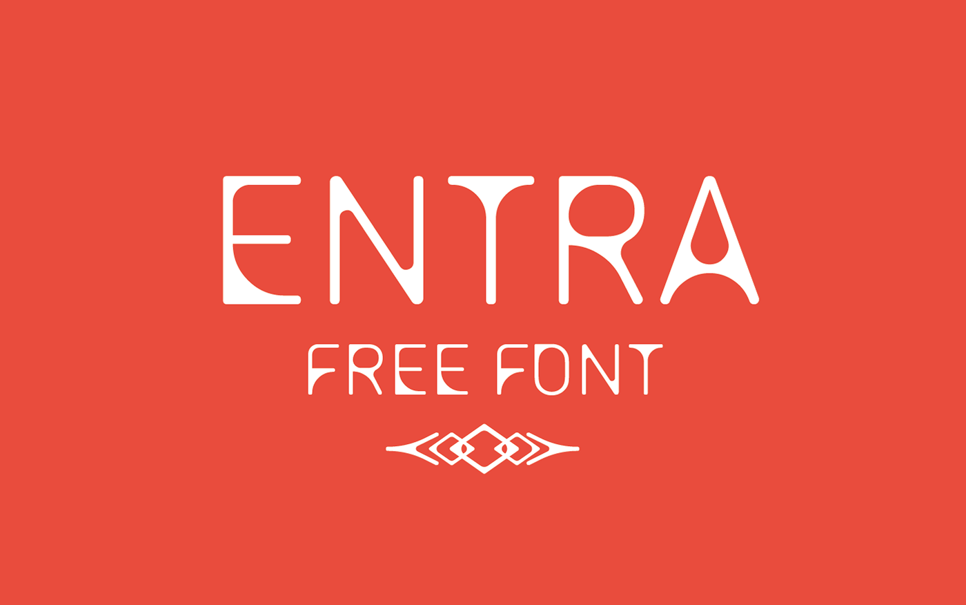 font entra typography   design modern Typeface clean otf WOFF
