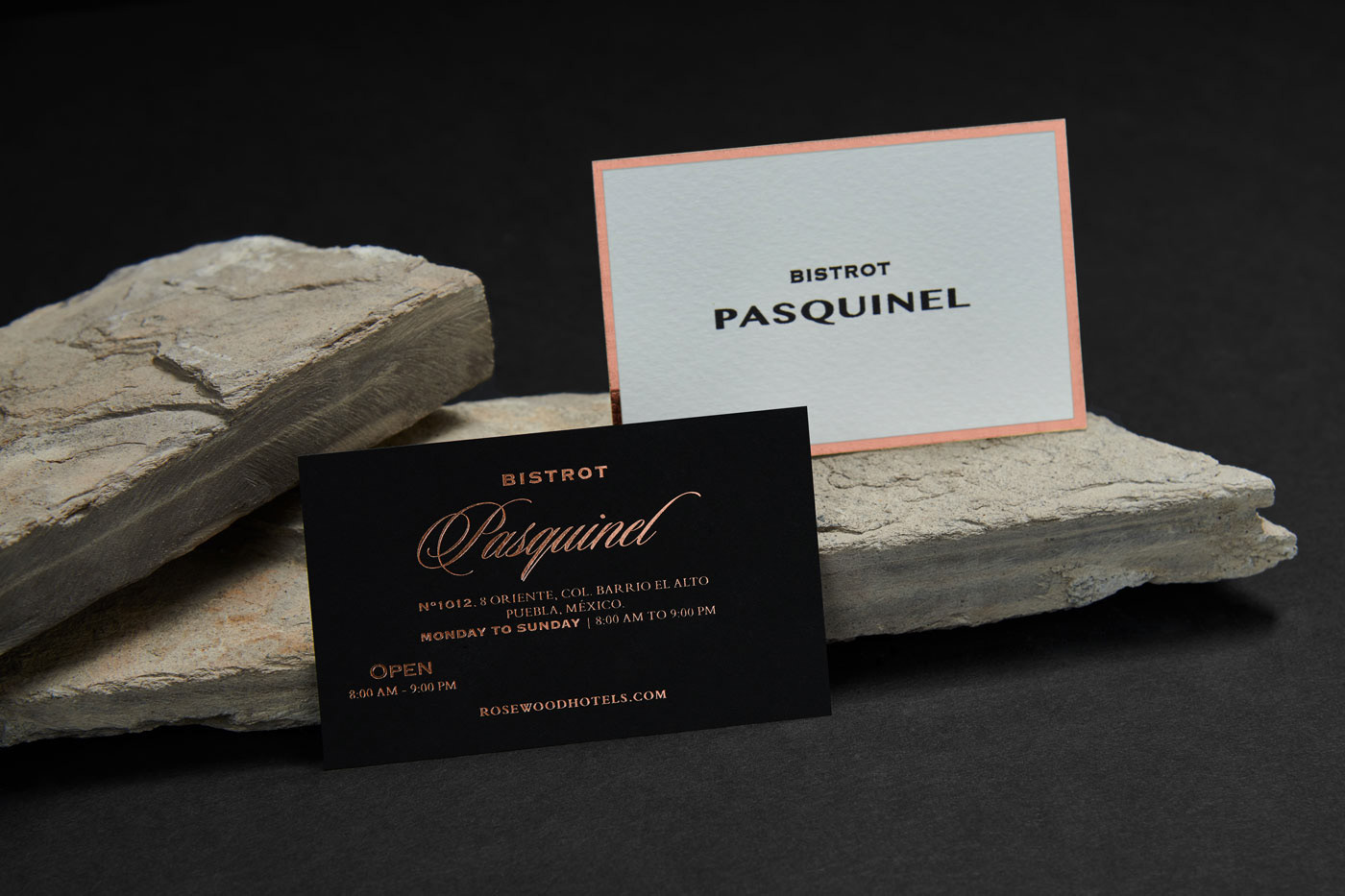 anagramastudio bistrotpasquinel bistro rosewood puebla mexico restaurant branding  design Icondesign