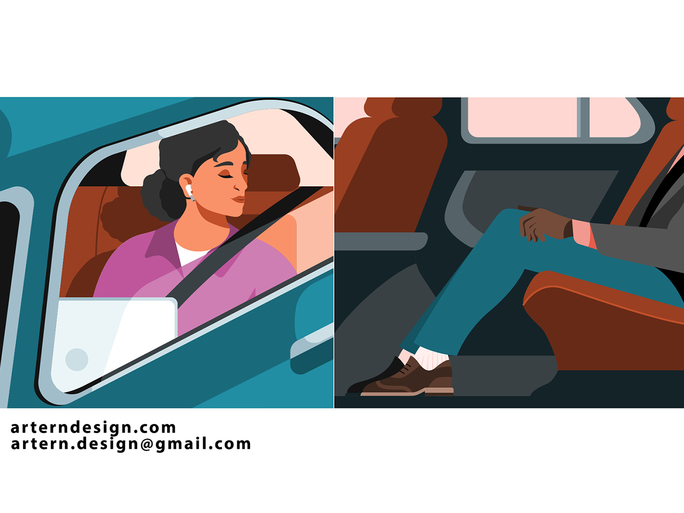 adobe Advertising  brand identity campaign diverse equality ILLUSTRATION  Illustrator Uber woman