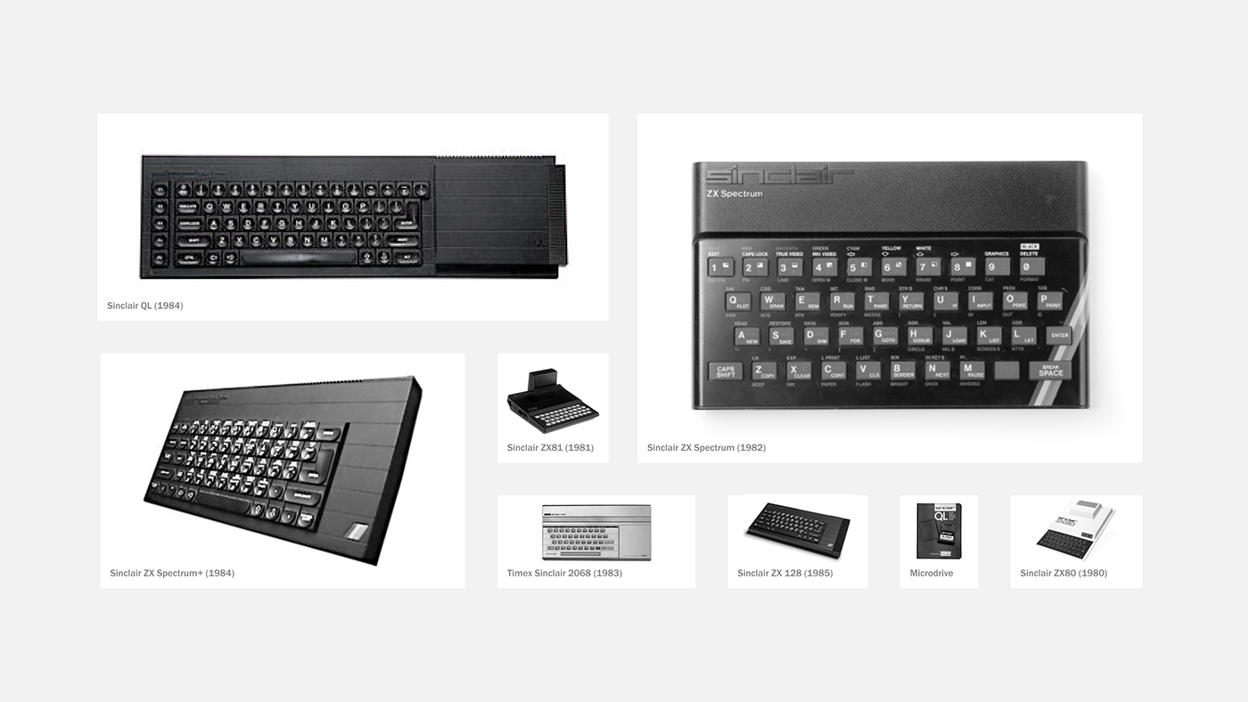 computing concept hardware Laptop product product design  Retro sinclair