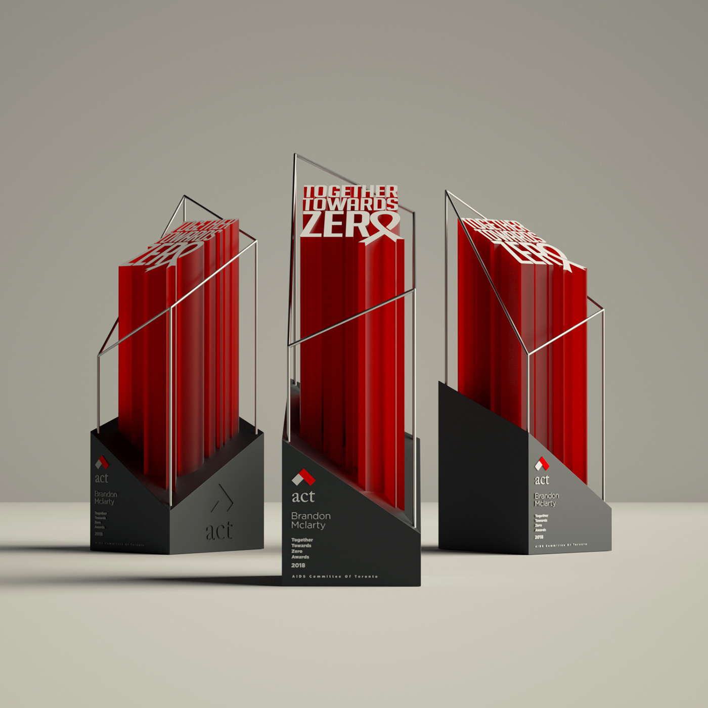 award trophy design 3D octane cinema4d ind industrial design 
