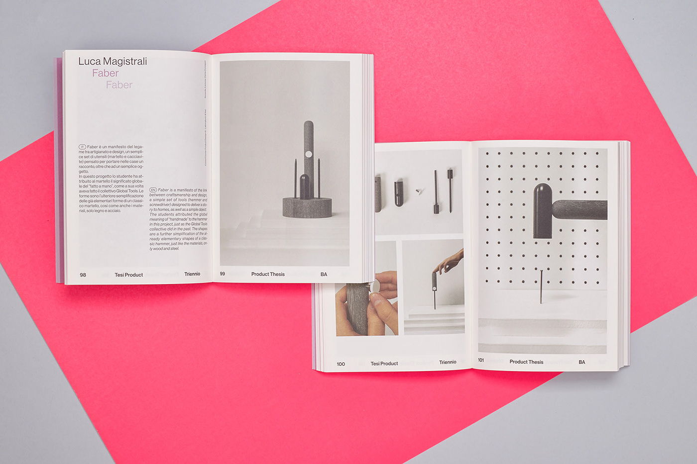 award bold book Catlogue design graphic Interior minimal product University