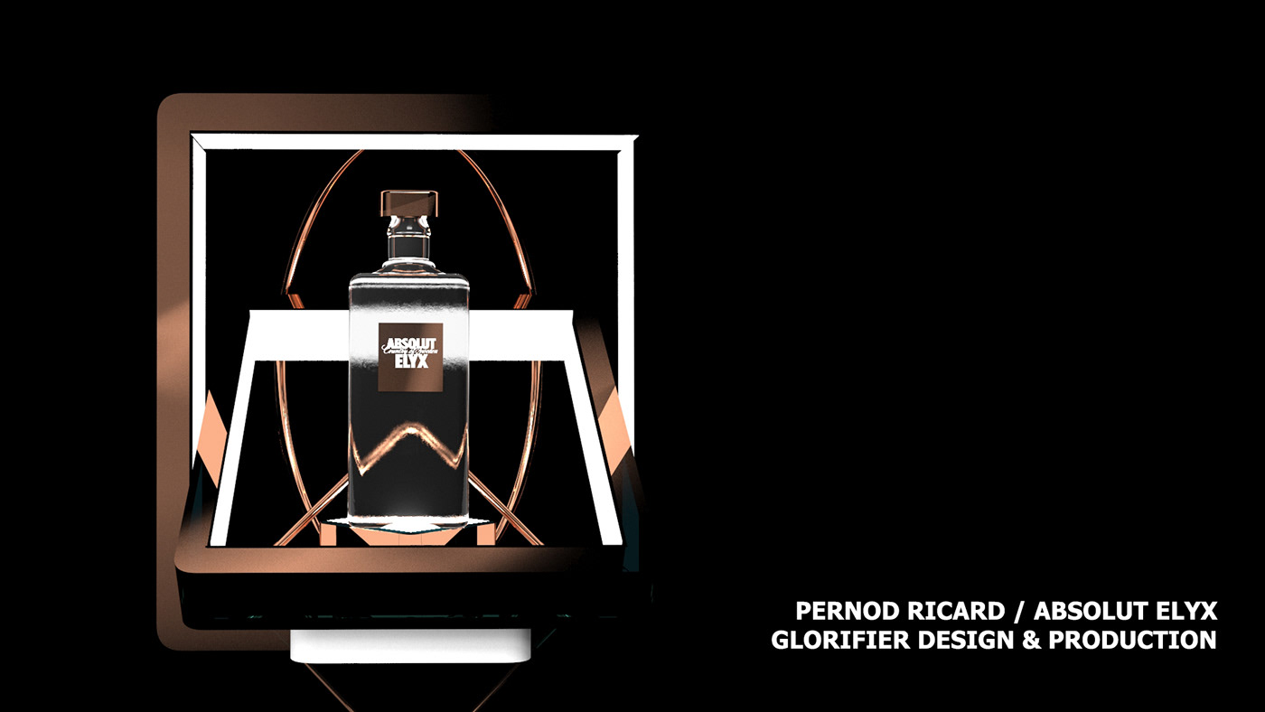 PR Absolut Elyx / Glorifier Design & Production Work on Behance