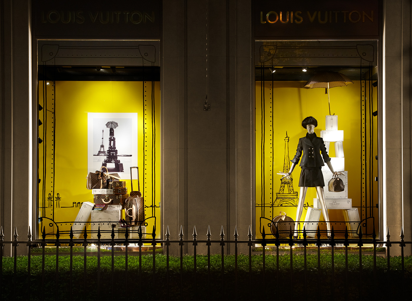 Window design: LARTIGUE WINDOW _ Louis Vuitton on Behance