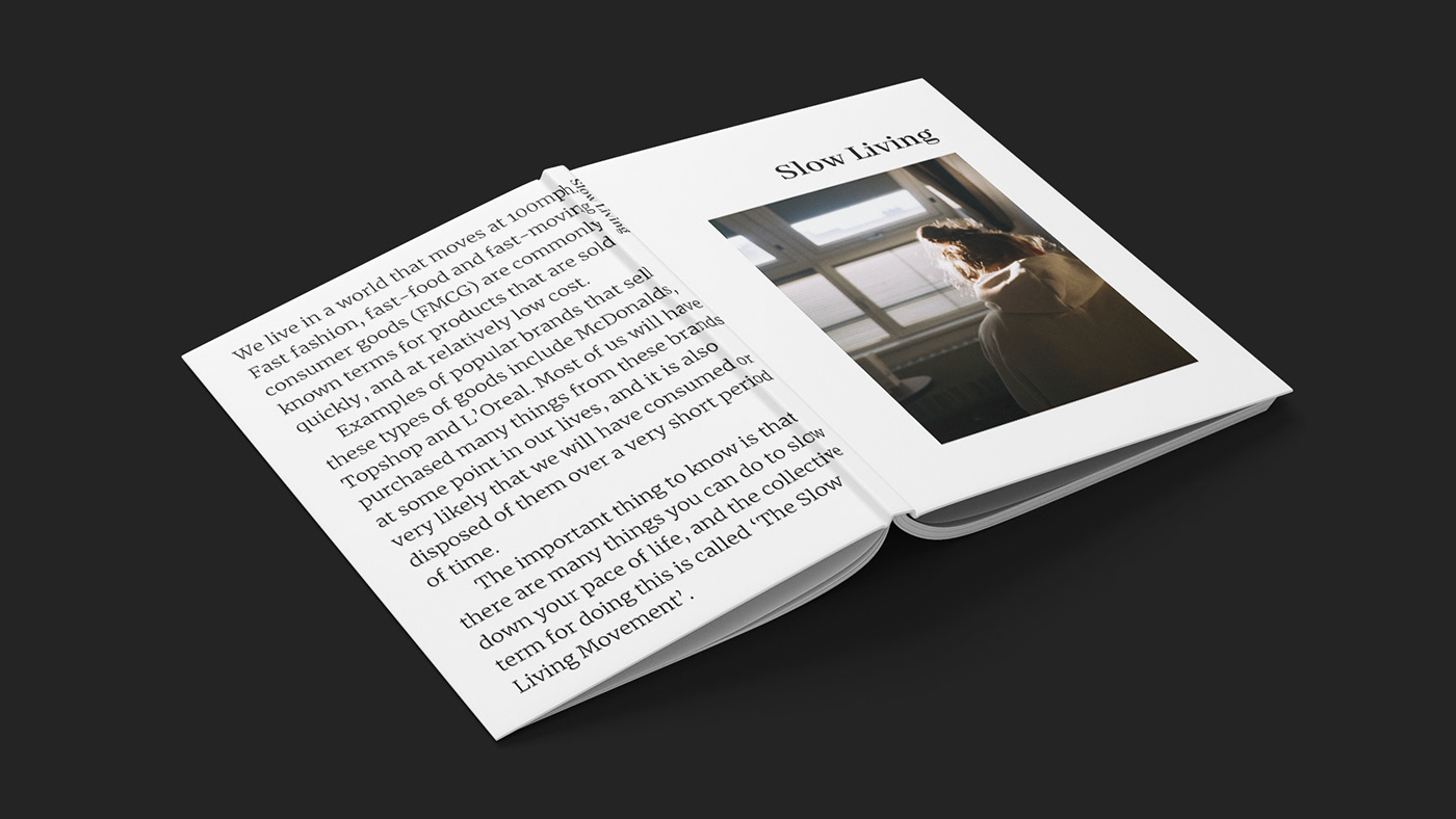 analog photography book ILLUSTRATION  slow living typography   book design editorial editorial design 