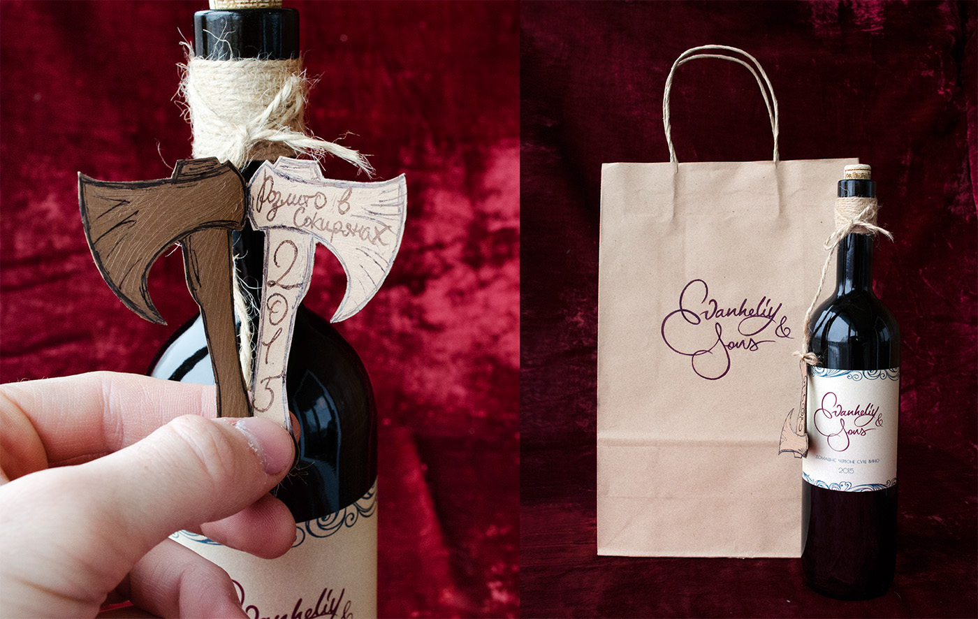 wine lettering wine branding Wine Packaging Packaging