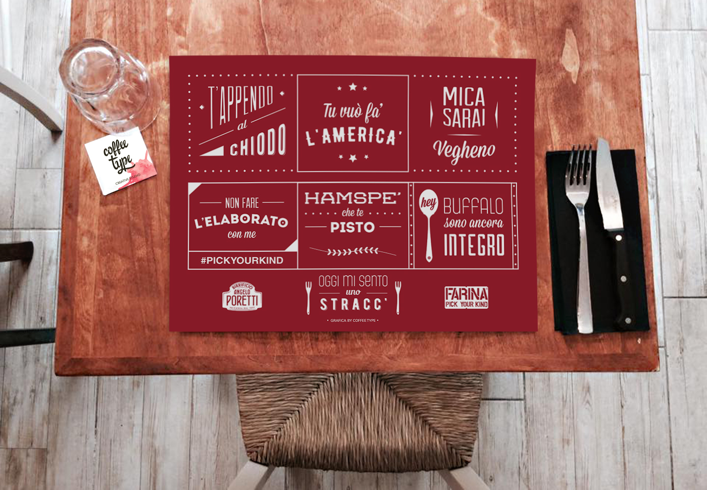 type TypeMural menu craft handmade painting   murales lettering Food  fooddesign