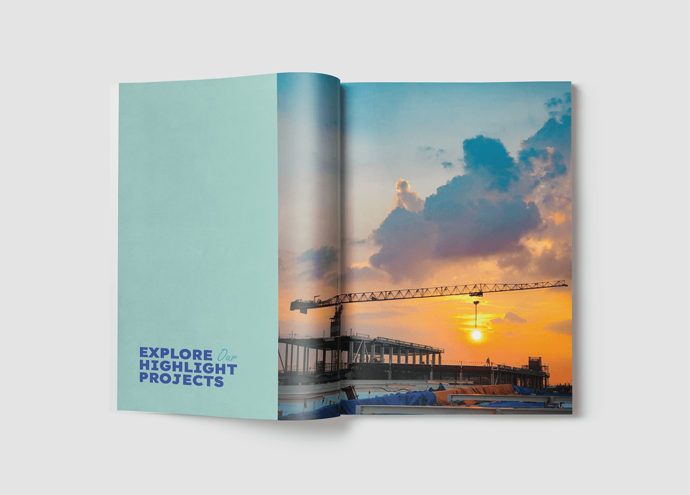 rebuild ukraine Coteccons construction catalog Layout magazine Graphic Designer Exhibition  Event