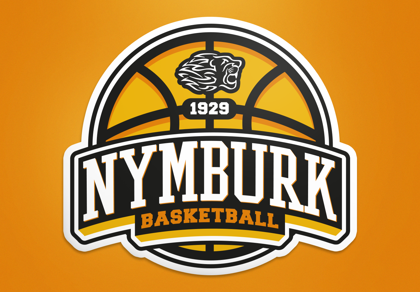 basketball sticker graphic design  sport design Czech czechdesign brand branding 