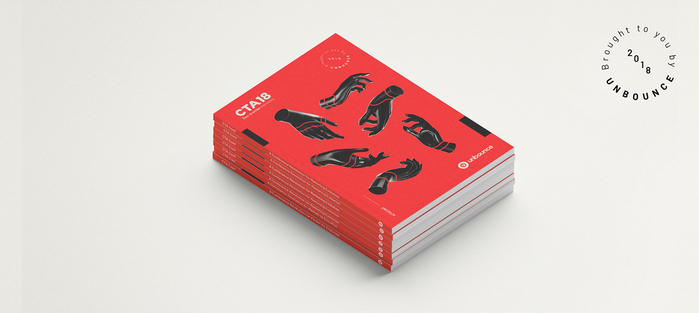 editorial design  hands vibrant vancouver conference black red gifs Case Study reference