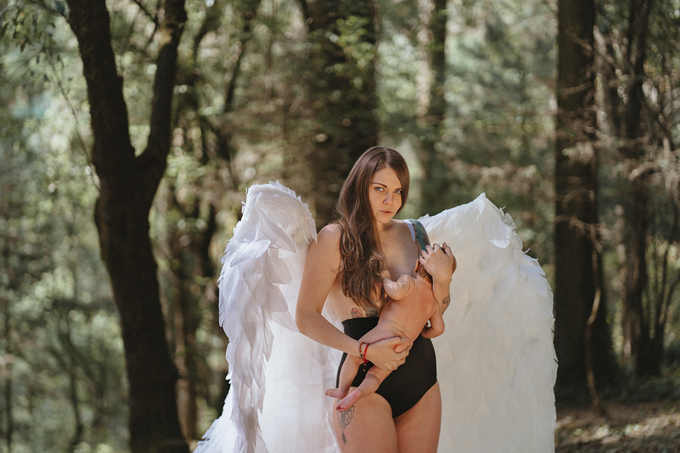 angel beauty maternity Nature newborn photography Outdoor Photography  portrait wings woman