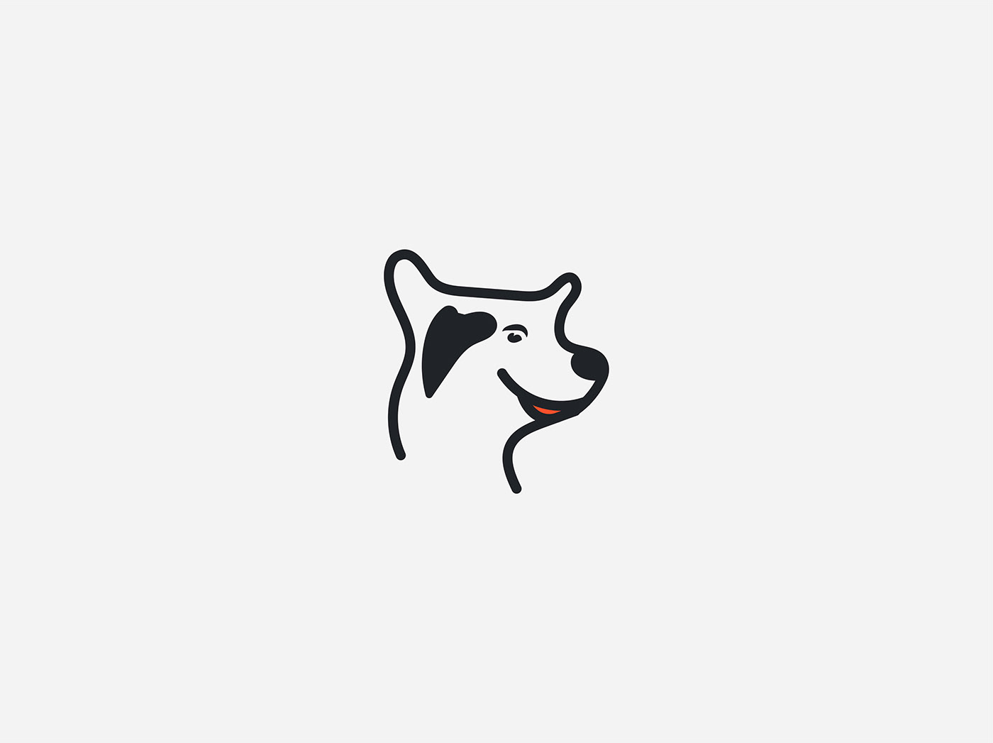 Cat cat puppy dog care Dog Logo dog lover dog paw logo dog shop logo Dog Training Logo Dog Walk pet logo