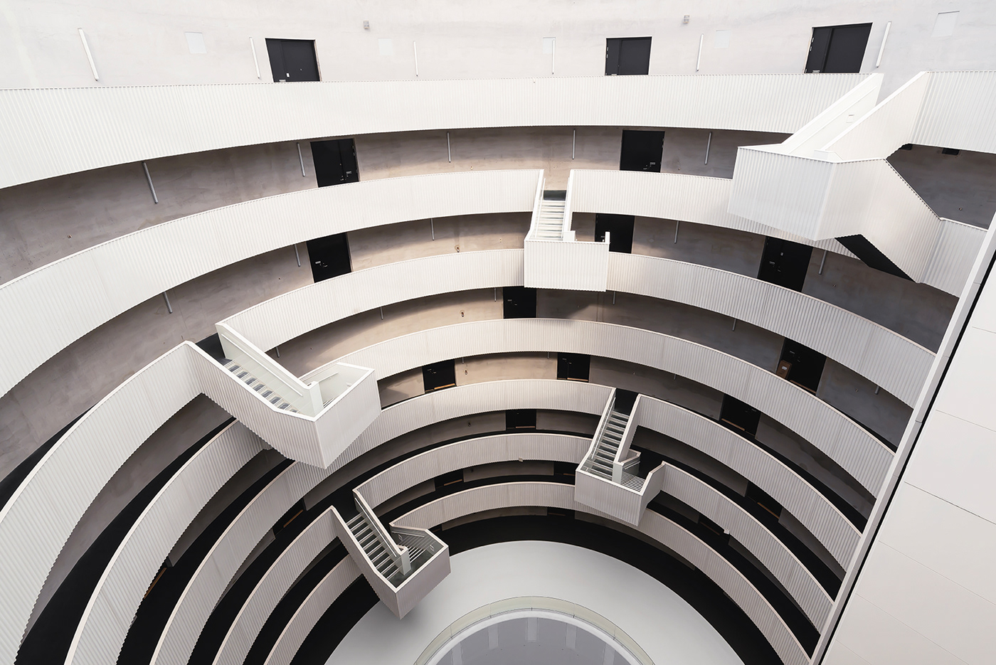 architecture Architecture Photography building copenhagen denmark interior design  modern Scandinavian Spiral Staircase