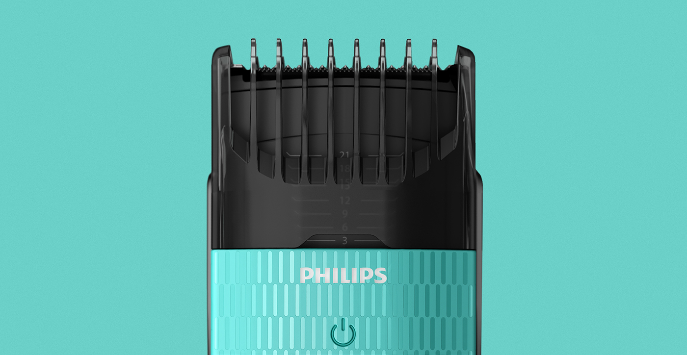 Trimmer design ISD Philips school product ux UI industrial branding 