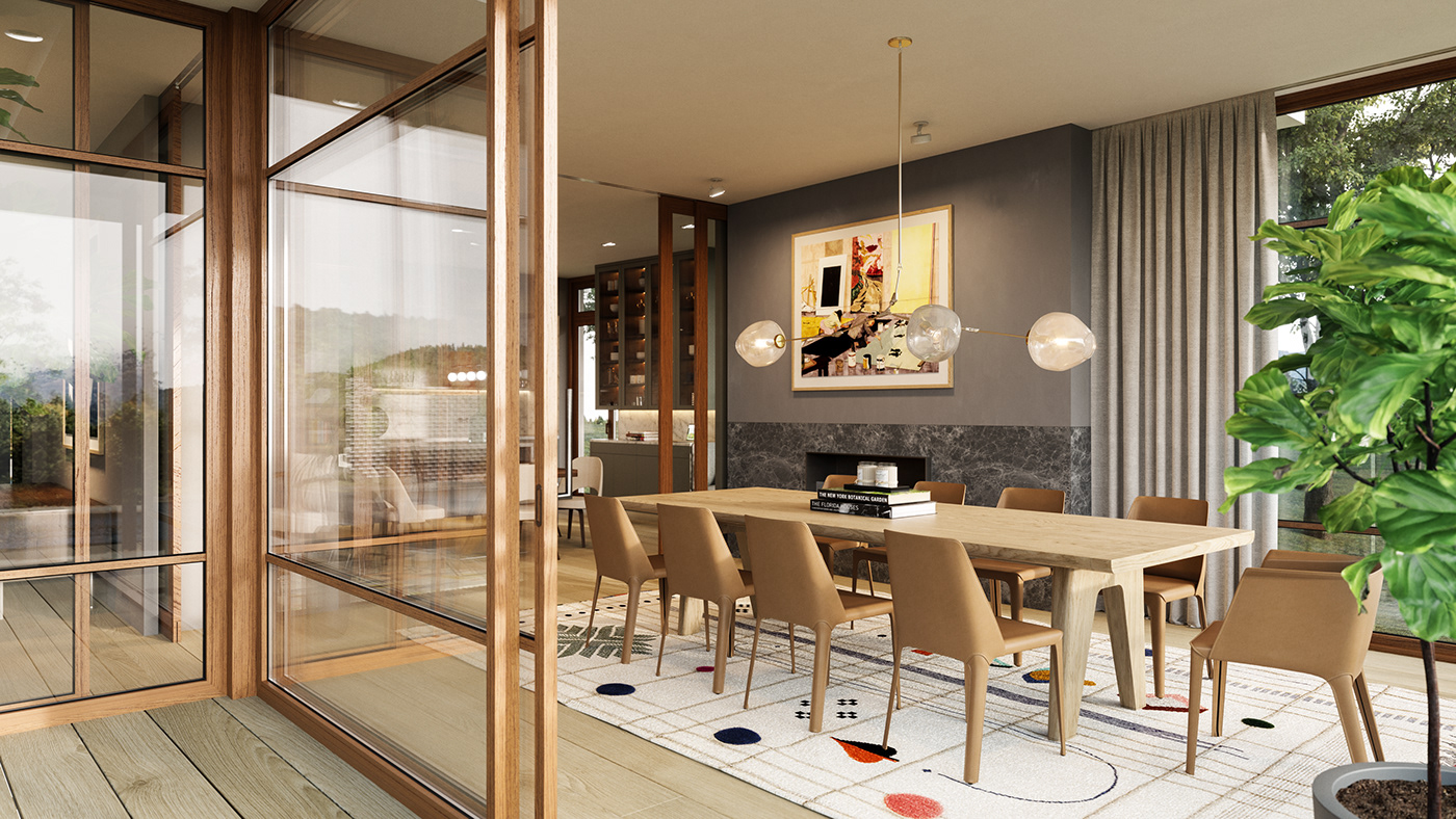 archviz visualization interior design  architecture Render 3D modern 3ds max corona CGI