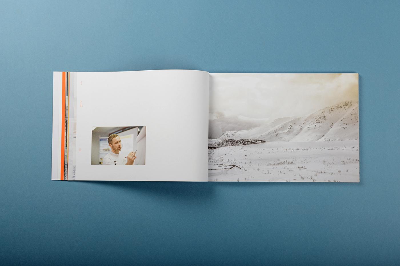 print book Album photoalbum 29production kuzmichev Rosan snowmobiles Sleds Nature mountains editorial