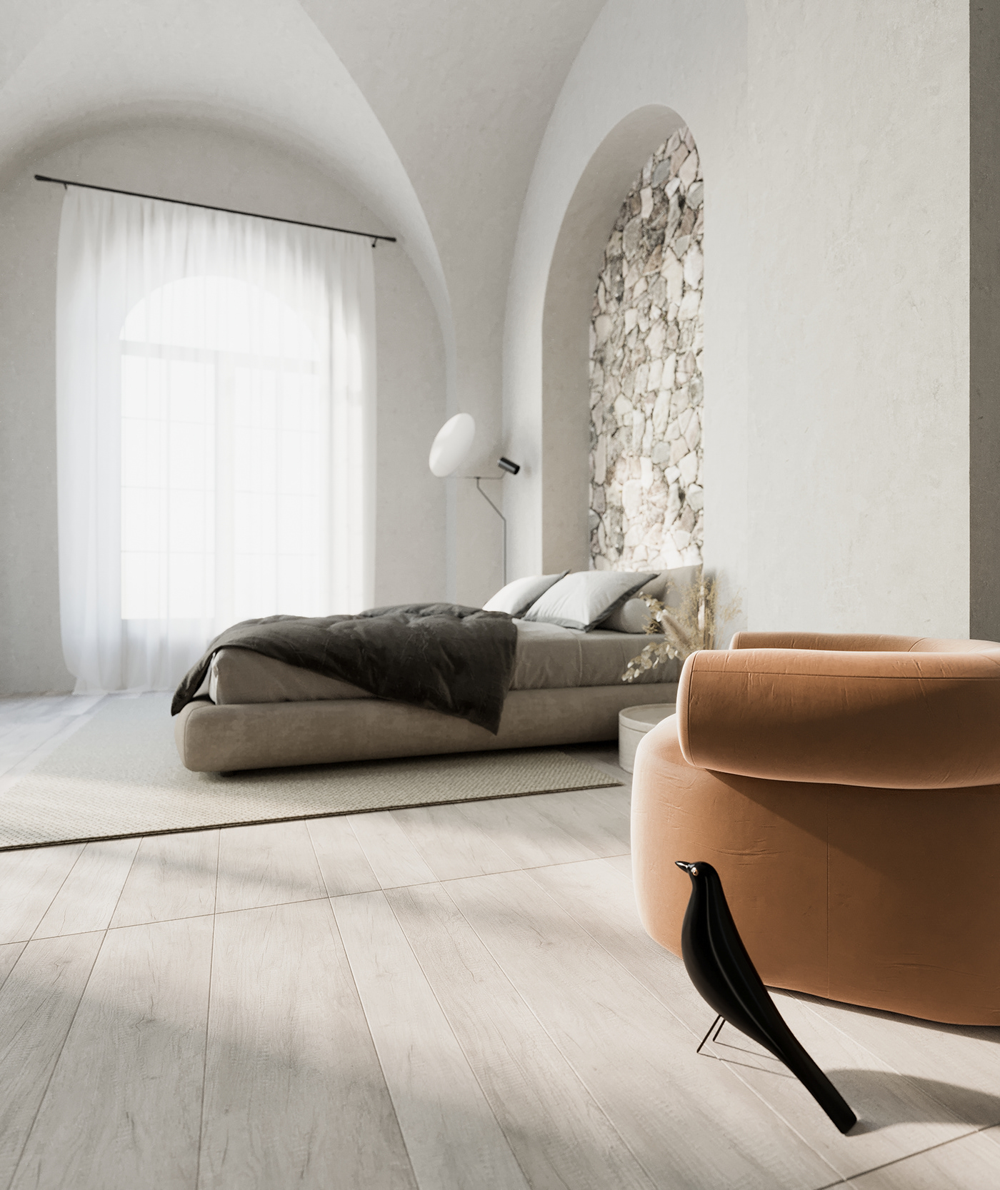 3dmax 3ds max archviz CGI corona interior design  Render visualization bedroom bedroomdesign