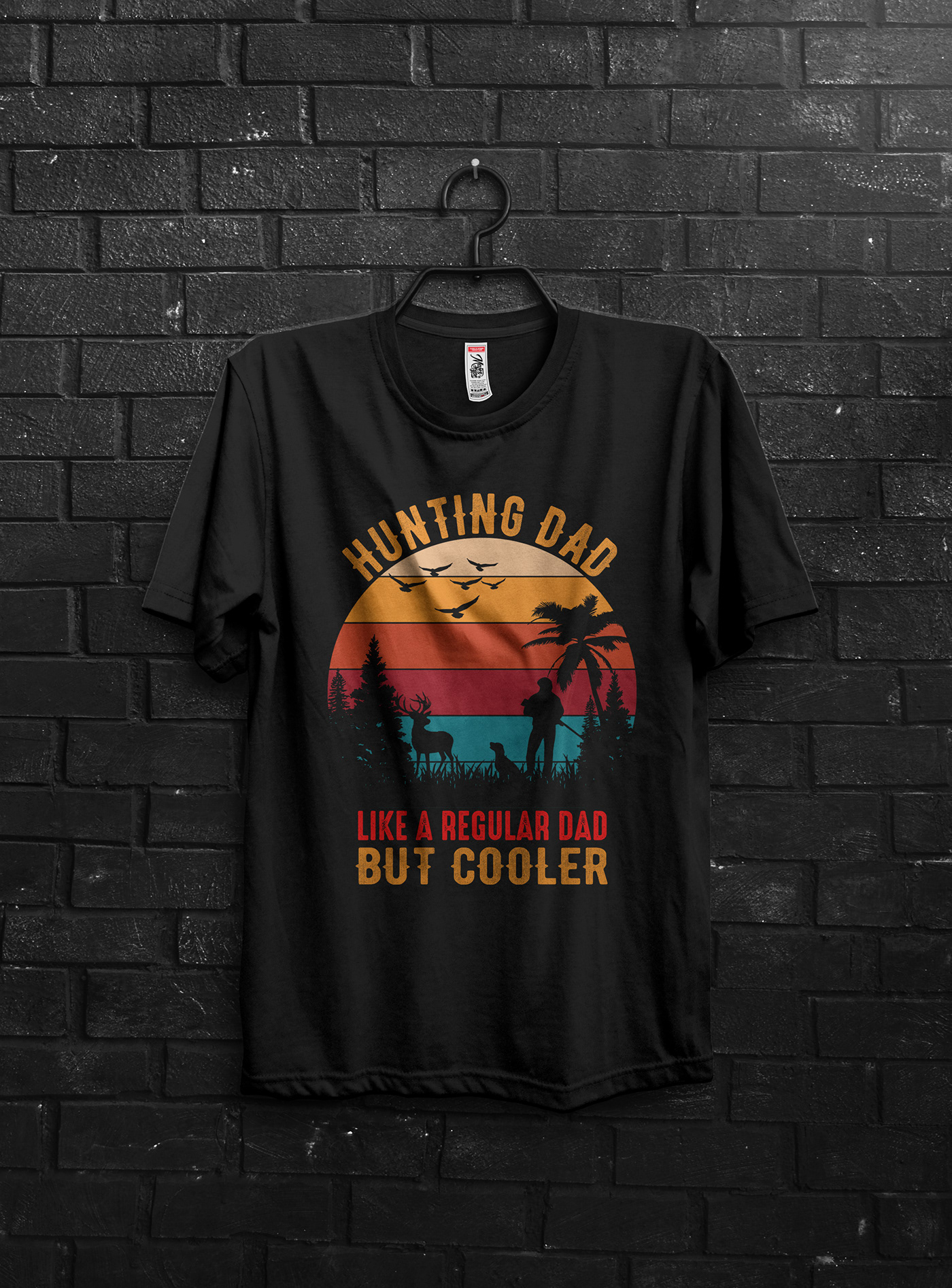 Hunting Hunting T-shirt deer deer hunting t-shirt camping adventure usa merchandise father Hunting T-shirt Design