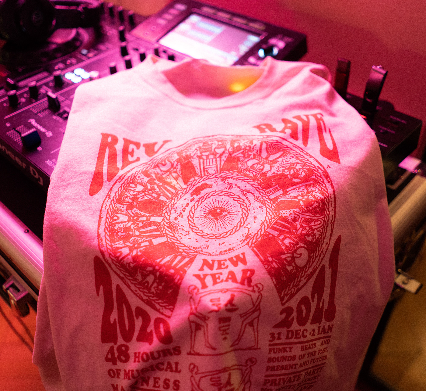 acid acid graphic acid house holographic Invitation merchandising poster rave rave invitation t-shirt